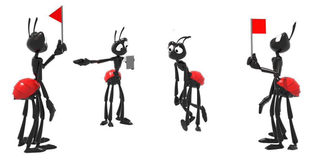 ants for film animation